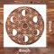 8 Pack Sacred Geometry Stencils (8x8 Inch) – Reusable Metatron’s Cube, Flower of Life & Sri Yantra Templates for Painting on Wall, Canvas, Paper & DIY Crafts